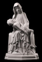 Pieta gotycka Vertini 100 -  raden - kolor biały