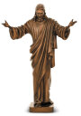 Jezus Chrystus Vertini 85 - raden - kolor brąz lakierowany lub woskowany ( patyna )