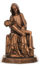 Pieta gotycka 100 Vertini -  raden - kolor brąz lakierowany lub woskowany ( patyna )